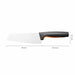 EAN 6424002012818 - Fiskars 1057536 cuchillo de cocina Acero inoxidable 1 pieza(s) Cuchillo Santoku imagen 2