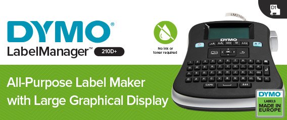 EAN 3501170784433 - DYMO LabelManager 210D impresora de etiquetas Térmica directa 180 x 180 DPI D1 QWERTY imagen 13