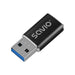 EAN 5901986049203 - Savio AK-81 adaptador de cable de vídeo 0 m USB Tipo C USB tipo A Negro imagen 3