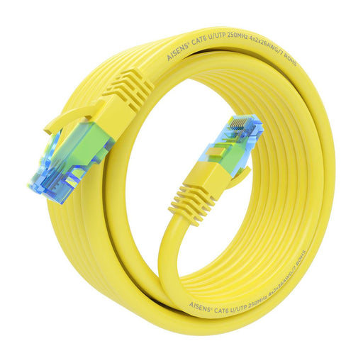 EAN 8435739900673 - AISENS A135-0838 cable de red Amarillo 5 m Cat6 U/UTP (UTP) imagen 2