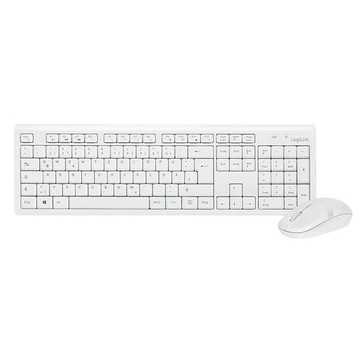 EAN 4052792014556 - LogiLink ID0104W teclado Ratón incluido USB Alemán Blanco imagen 1