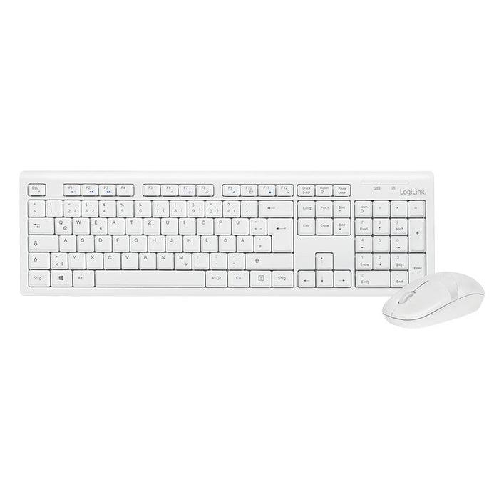EAN 4052792014556 - LogiLink ID0104W teclado Ratón incluido USB Alemán Blanco imagen 1