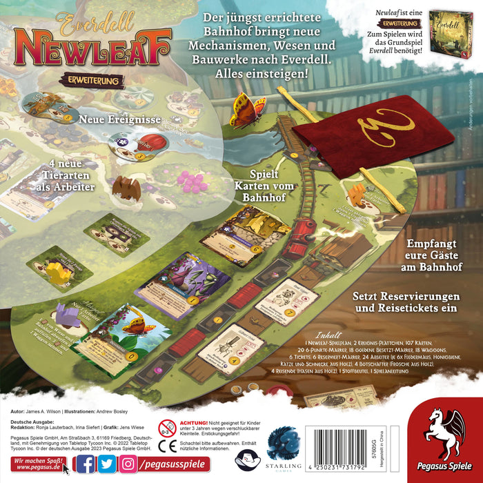 EAN 4250231731792 - Pegasus Spiele Everdell Newleaf Everdell: Newleaf Expansión de juego de mesa Multigénero imagen 4
