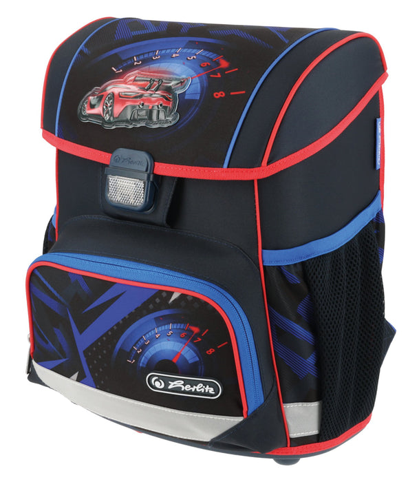 EAN 4008110370934 - Herlitz Loop Plus High Speed juego de mochila escolar Niño Poliéster Azul, Rojo imagen 14