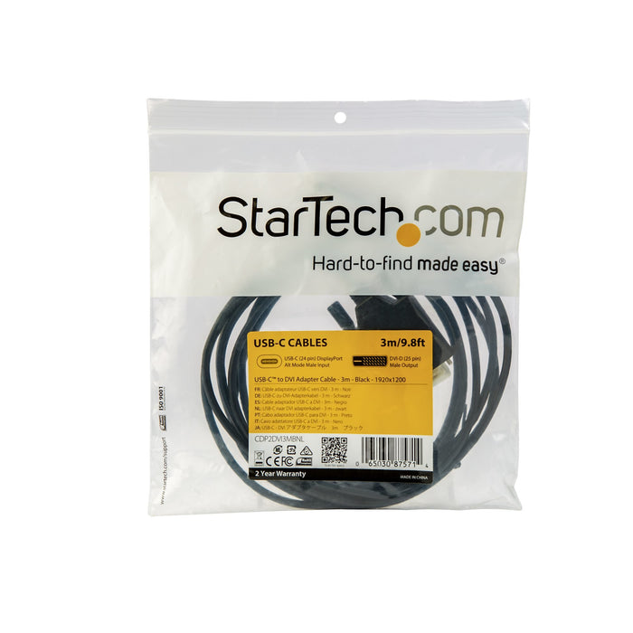 EAN 0065030875714 - StarTech.com CDP2DVI3MBNL adaptador de cable de vídeo DVI-D imagen 5