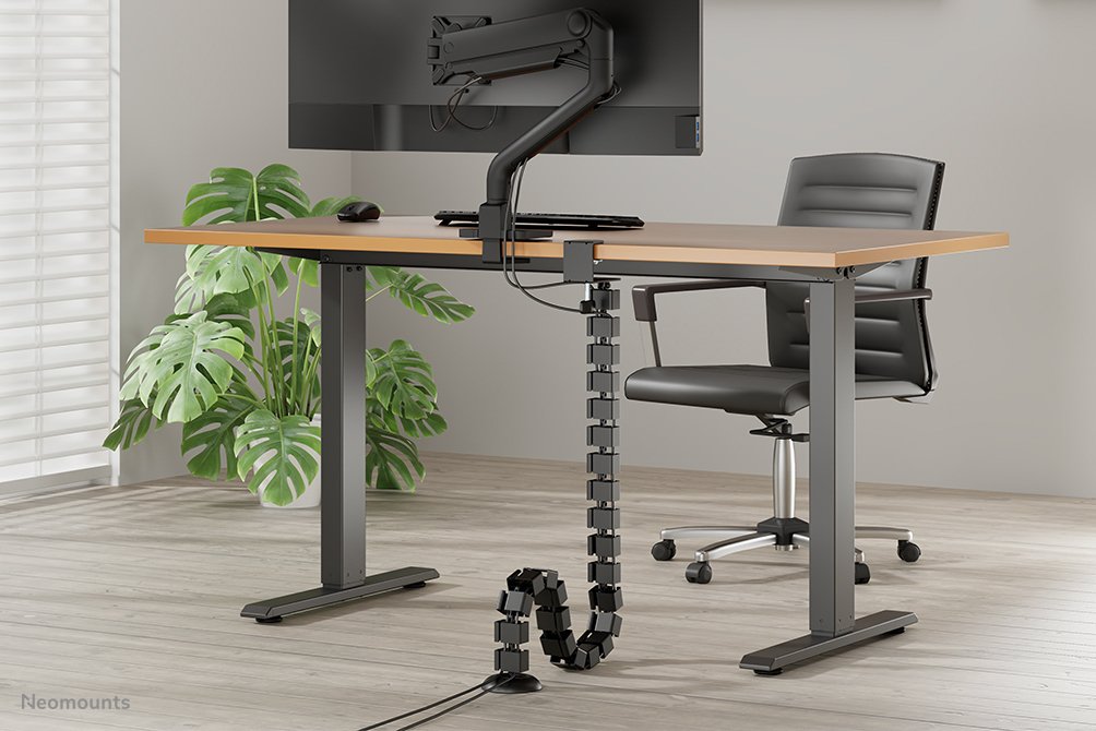 EAN 8721246340102 - Neomounts ADS06-131BL organizador de cables Escritorio Guía para cables Negro 1 pieza(s) imagen 8