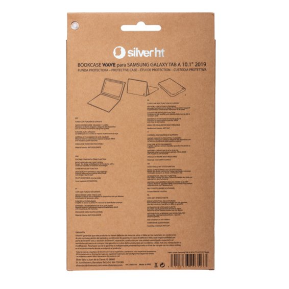 EAN 8420738293567 - SilverHT 111944240199 funda para tablet 25,6 cm (10.1") Folio Negro imagen 5