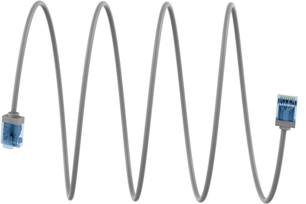 EAN 4040849742224 - Goobay 74222 cable de red Gris 1 m Cat6a U/UTP (UTP) imagen 4