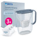 EAN 4006387142162 - Brita Style Essential stone blue 3 filtri Filtro de agua para jarra 2,4 L Color piedra, Transparente imagen 1