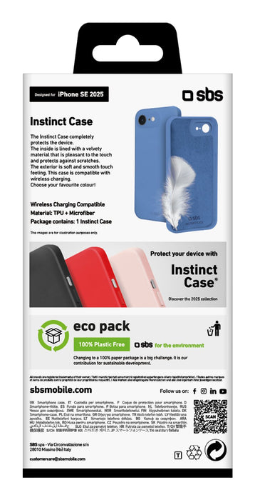 EAN 8018417499654 - SBS TEINSTIPSE25B funda para teléfono móvil 15,4 cm (6.06") Azul imagen 3