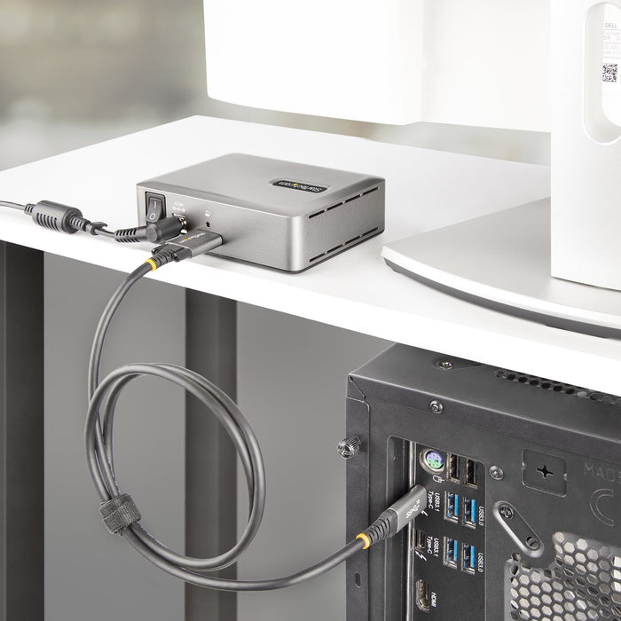 EAN 0065030899086 - StarTech.com 10G5A2CS-USB-C-HUB hub de interfaz USB 3.2 Gen 2 (3.1 Gen 2) Type-C 10000 Mbit/s Plata imagen 10