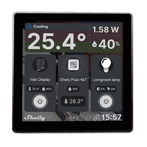 EAN 3800235262597 - Shelly Wall Display Inalámbrico Negro imagen 1