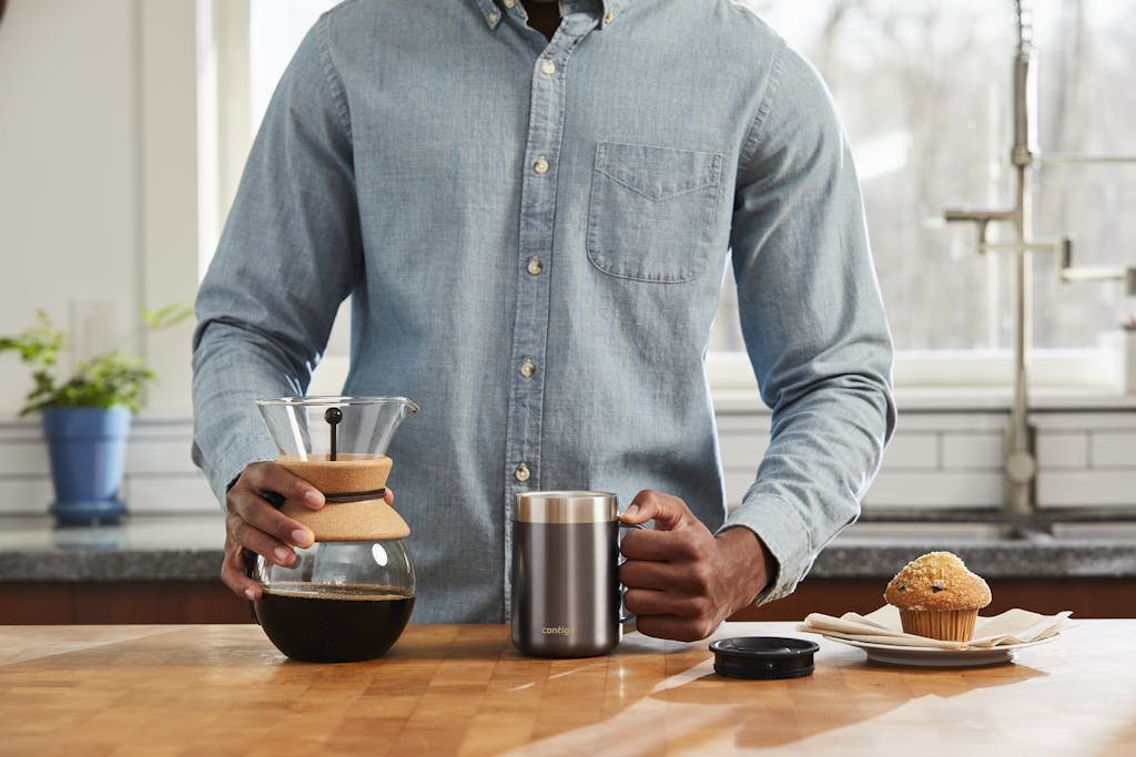 EAN 0840276163562 - CONTIGO 2174673 taza de viaje 420 ml Gris Acero inoxidable imagen 6