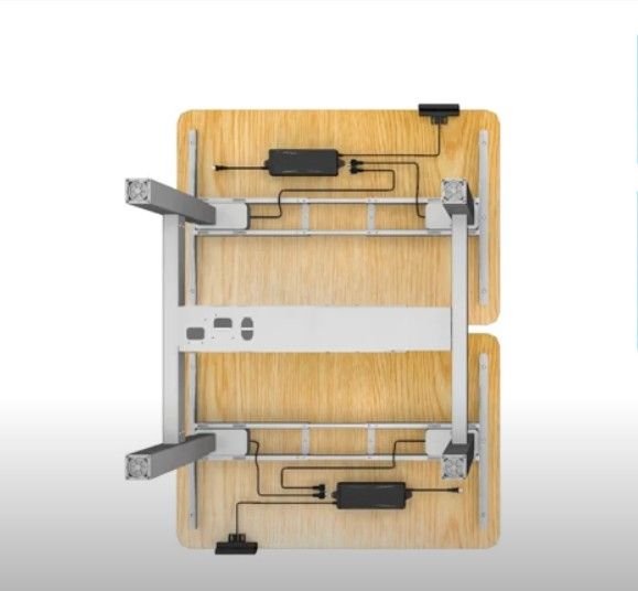 EAN 4015867208397 - Equip 650830 estructura regulable para escritorio Eléctrico 4 pata(s) Gris imagen 6