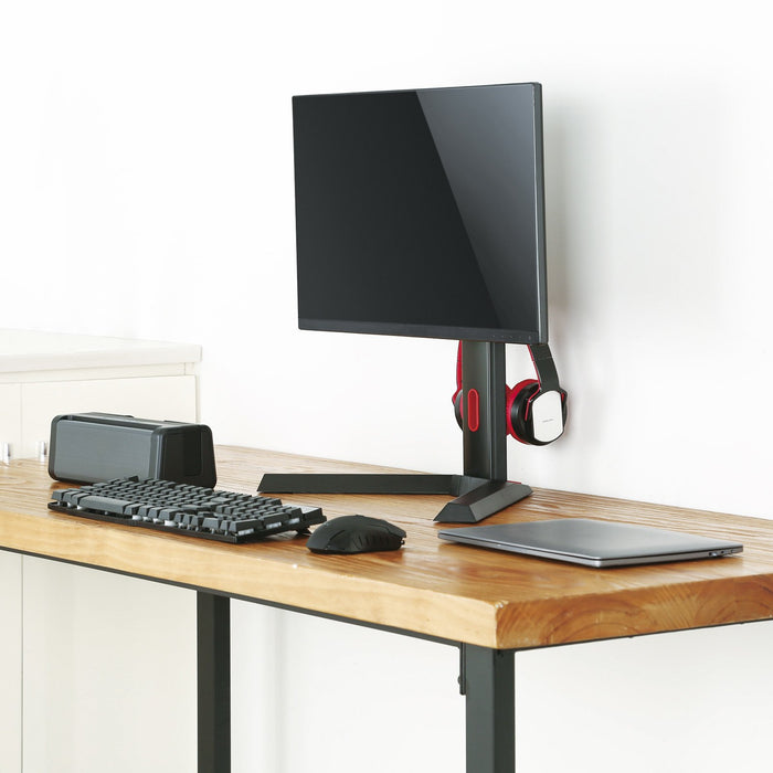 EAN 8433281009738 - TooQ DB1401TN-B soporte para monitor 81,3 cm (32") Escritorio Negro, Rojo imagen 9