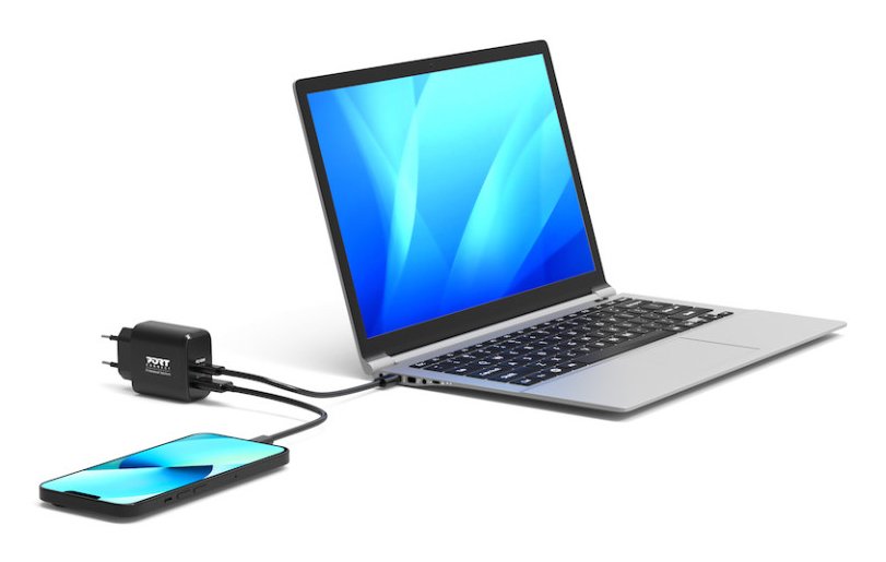 EAN 3567042031012 - Port Designs 902104EU cargador de dispositivo móvil Universal Negro Corriente alterna Carga rápida Interi imagen 4