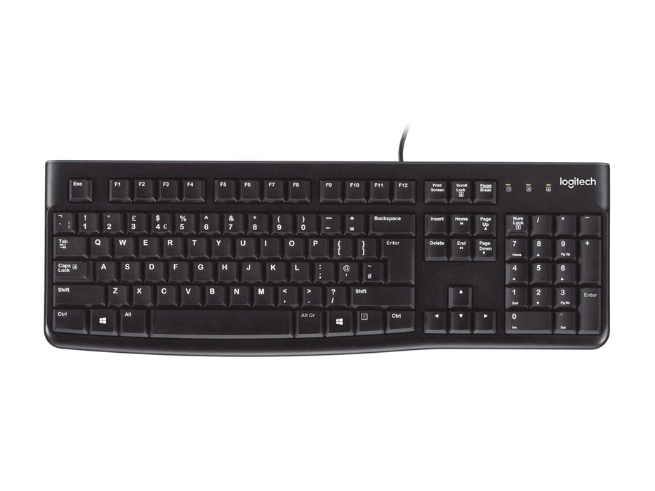EAN 5099206020924 - Logitech 920-002509 teclado Universal USB QWERTY Internacional de EE.UU. Negro imagen 1