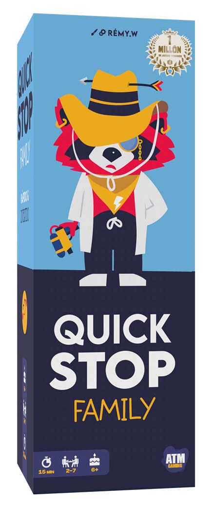 EAN 3770011991976 - Asmodee Quick Stop Family 15 min Juego de mesa Estrategia imagen 1