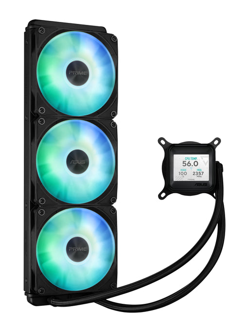 EAN 4711387624630 - ASUS Prime LC 360 ARGB LCD Procesador Sistema de refrigeración líquida todo en uno 12 cm Negro imagen 1