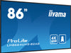EAN 4948570124916 - iiyama LH8664UHS-B2AG pantalla de señalización Pantalla plana para señalización digital 2,18 m (86") Wifi imagen 3