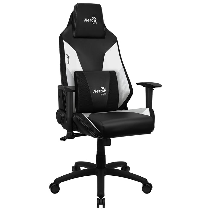 EAN 4710562758252 - Aerocool Admiral Silla para videojuegos universal Asiento acolchado Negro, Gris, Blanco imagen 3