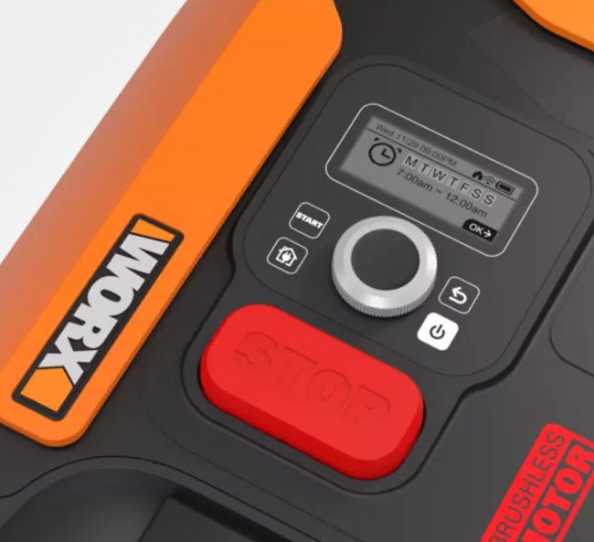 EAN 6943475869847 - WORX WR165E cortadora de césped Robot cortacésped Batería Negro, Naranja imagen 6