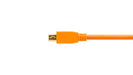 EAN 0858977002950 - Tether Tools CU5451 cable USB USB 2.0 4,6 m USB A Mini-USB B Naranja imagen 3