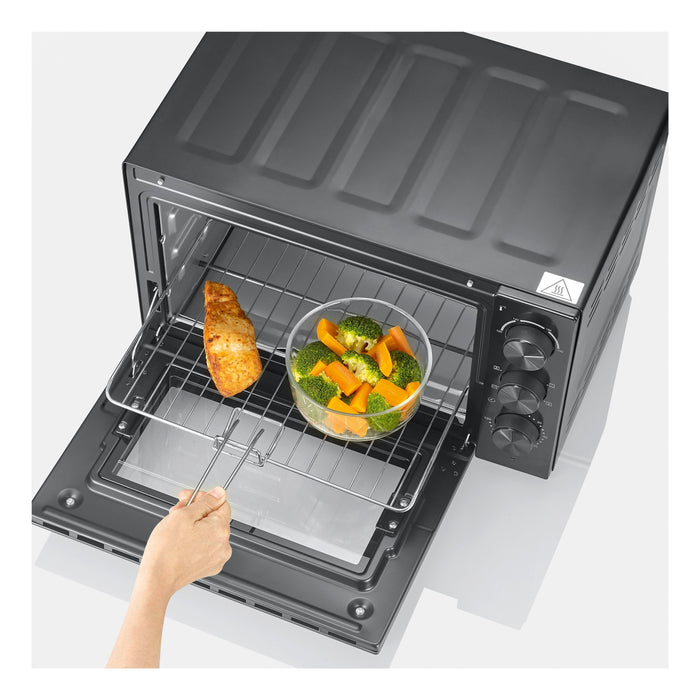 EAN 4008146048746 - Severin TO 2075 horno tostador 30 L 1600 W Negro Parrilla imagen 10