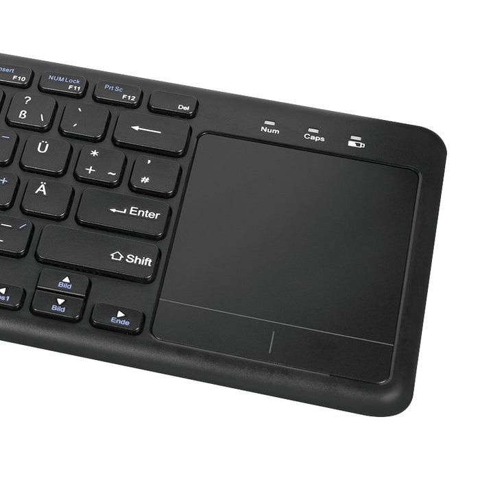 EAN 4052792055276 - LogiLink ID0188 teclado Hogar RF inalámbrico QWERTZ Negro imagen 5