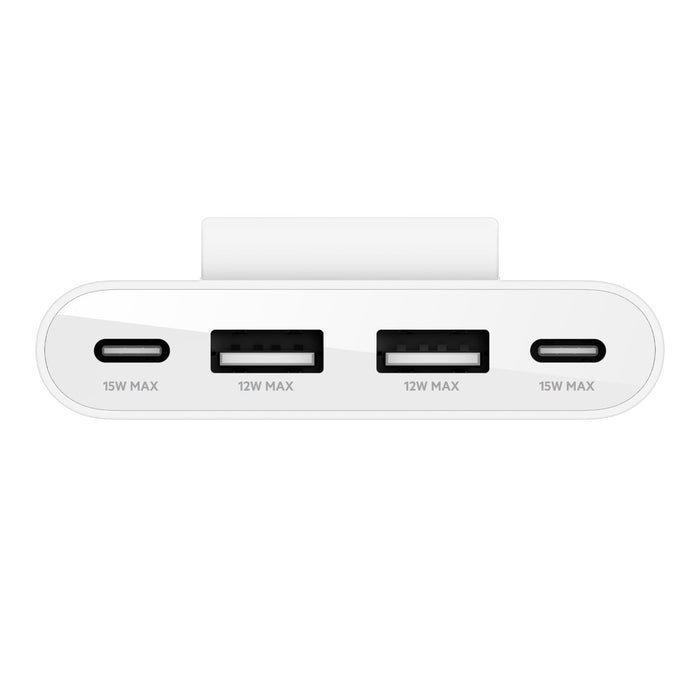 EAN 0745883853687 - Belkin BUZ001bt2MWHB7 USB Tipo C Blanco imagen 3