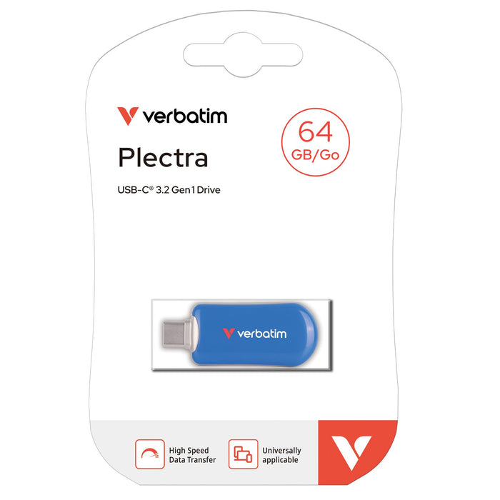 EAN 0023942302322 - Verbatim 30232 unidad flash USB 64 GB USB Tipo C 3.2 Gen 1 (3.1 Gen 1) Azul imagen 8