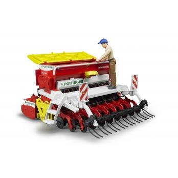 EAN 4001702023478 - BRUDER Pöttinger Vitasem 302ADD parte y accesorio de modelo a escala imagen 7