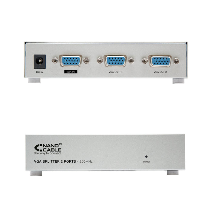 EAN 8433281004542 - Nanocable 10.25.0002 divisor de video 2x VGAimagen 2)