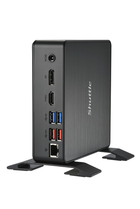 EAN 0887993005904 - Shuttle NC40U PC/estación de trabajo barebone 0.84L sized PC Negro 7305 Intel® SoC 1,1 GHz imagen 1