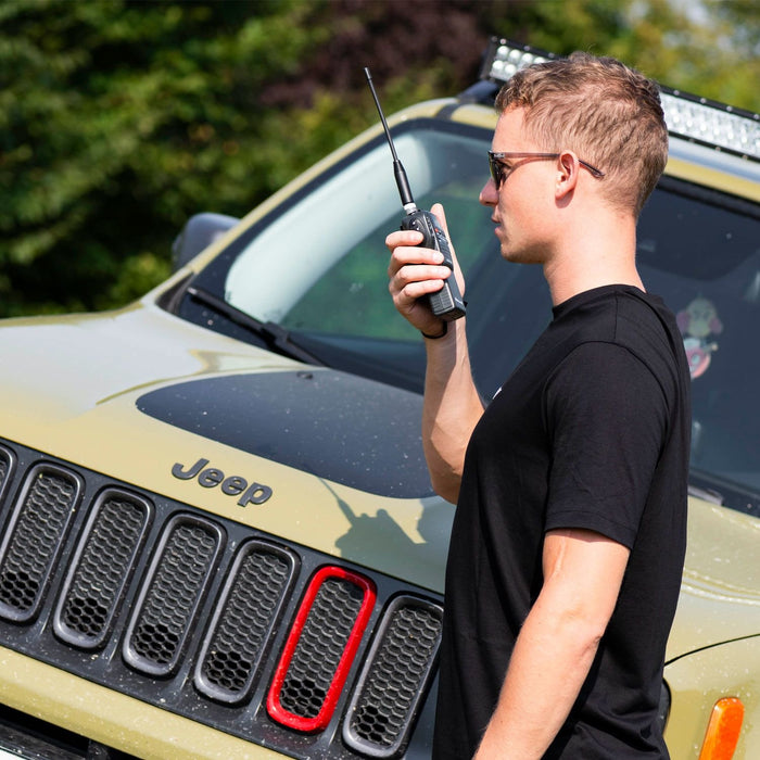 EAN 8011869200007 - Midland C1267 two-way radios 40 canales 26.565 - 27.99125 MHz Negro imagen 9