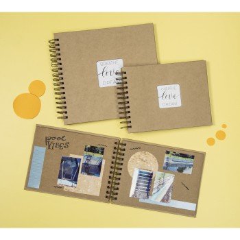 EAN 4007249072108 - Hama Craft álbum de foto y protector Marrón 40 hojas 10 x 15 Encuadernación espiral imagen 3