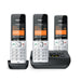 EAN 4250366866659 - Gigaset COMFORT 500A Trio Teléfono DECT/analógico Identificador de llamadas Negro, Plata imagen 2