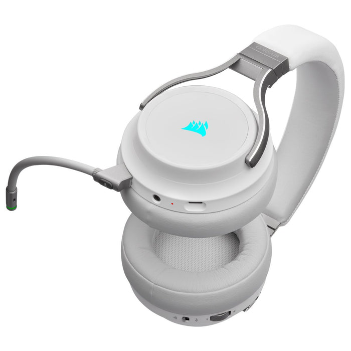EAN 0843591019255 - Corsair Virtuoso RGB Auriculares Inalámbrico y alámbrico Diadema Juego USB tipo A Blanco imagen 9