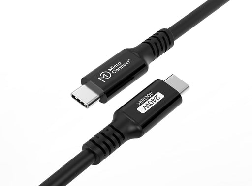 EAN 5715328135604 - Microconnect USB4CC015-240W cable USB USB4 Gen 3x2 0,15 m USB C Negro imagen 2