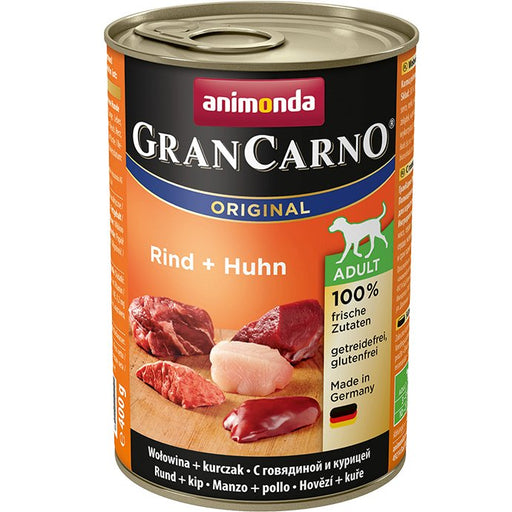EAN 4017721827324 - animonda GranCarno Original Ternera, Pollo Adulto 400 g imagen 1