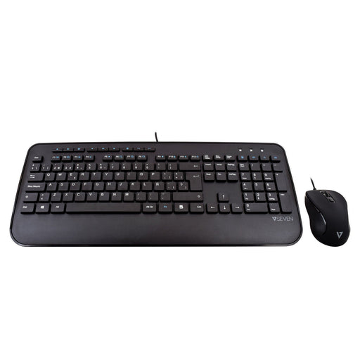 EAN 0662919104806 - V7 CKU300ES teclado Ratón incluido Hogar QWERTY Español Negro imagen 2