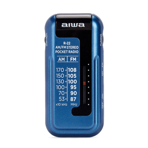 EAN 8435256896947 - Aiwa R-22BL radio Personal Analógica Azul imagen 1