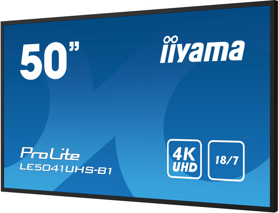 EAN 4948570120949 - iiyama LE5041UHS-B1 pantalla de señalización Pantalla plana para señalización digital 125,7 cm (49.5") LC imagen 4