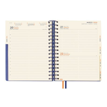 EAN 8422952405672 - Finocam 626301026 agenda Agenda diaria Azul imagen 6