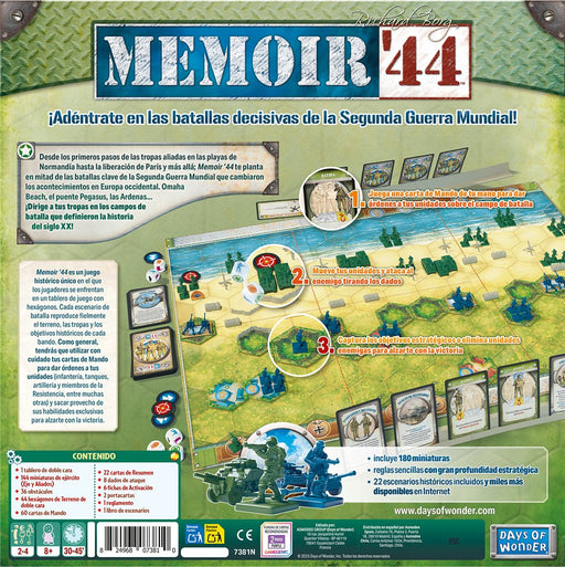 EAN 824968073810 - Asmodee Memoir 44 30 min Juego de mesa Guerra imagen 2