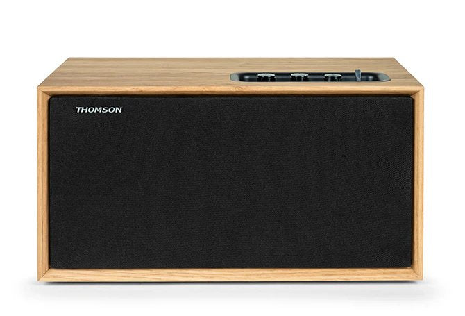 EAN 3499550388381 - Thomson WS502 sistema de audio para el hogar Microcadena de música para uso doméstico Negro, Madera imagen 1