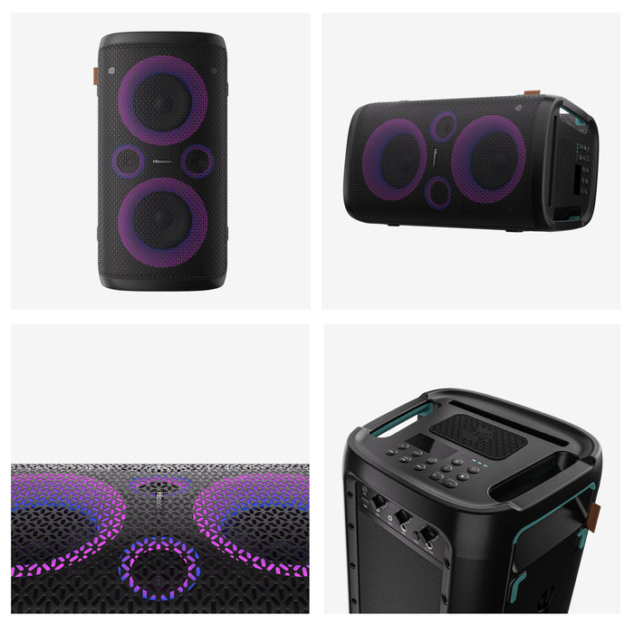 EAN 6942351423142 - Hisense Party Storm Altavoz para fiestas Negro 300 W imagen 4