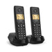 EAN 4250366871554 - Gigaset PURE 100 duo Teléfono DECT/analógico Identificador de llamadas Negro imagen 1