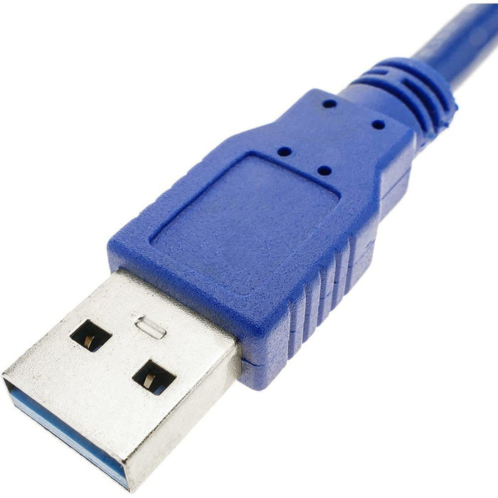 EAN 8057685306219 - Techly 0.5m USB 3.0 AB M/M cable USB USB 3.2 Gen 1 (3.1 Gen 1) 0,5 m USB A USB B Azul imagen 3