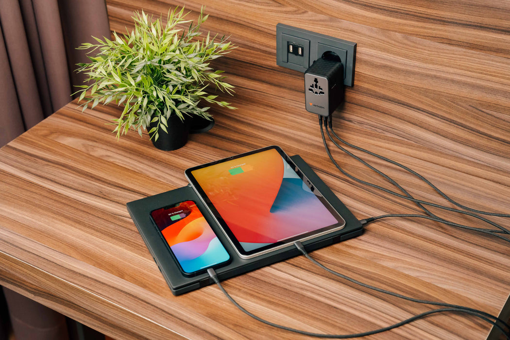 EAN 23942301905 - Verbatim 30190 cargador de dispositivo móvil Universal Negro Corriente alterna Carga rápida Interior imagen 5